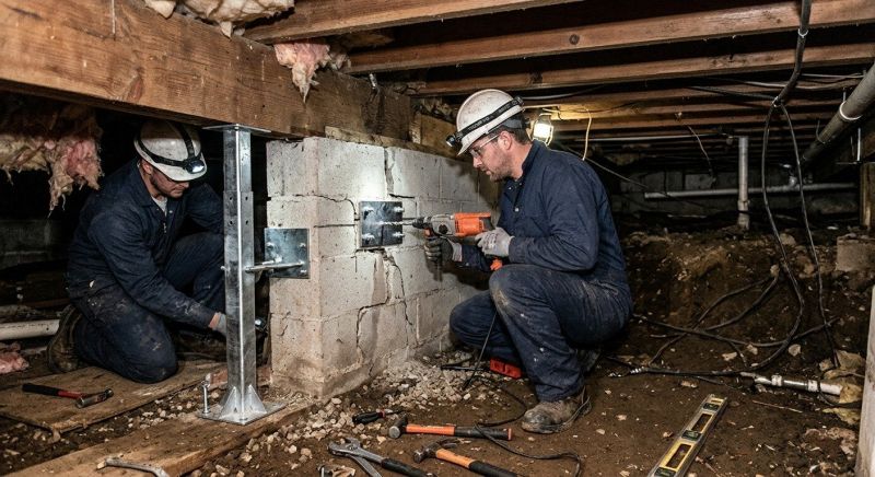 Structural Foundation Repair in San Marcos, TX